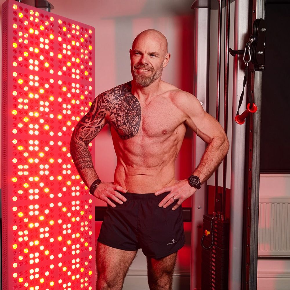 Red Light Therapy Panel 455W for Pain Relief & Skin Recovery