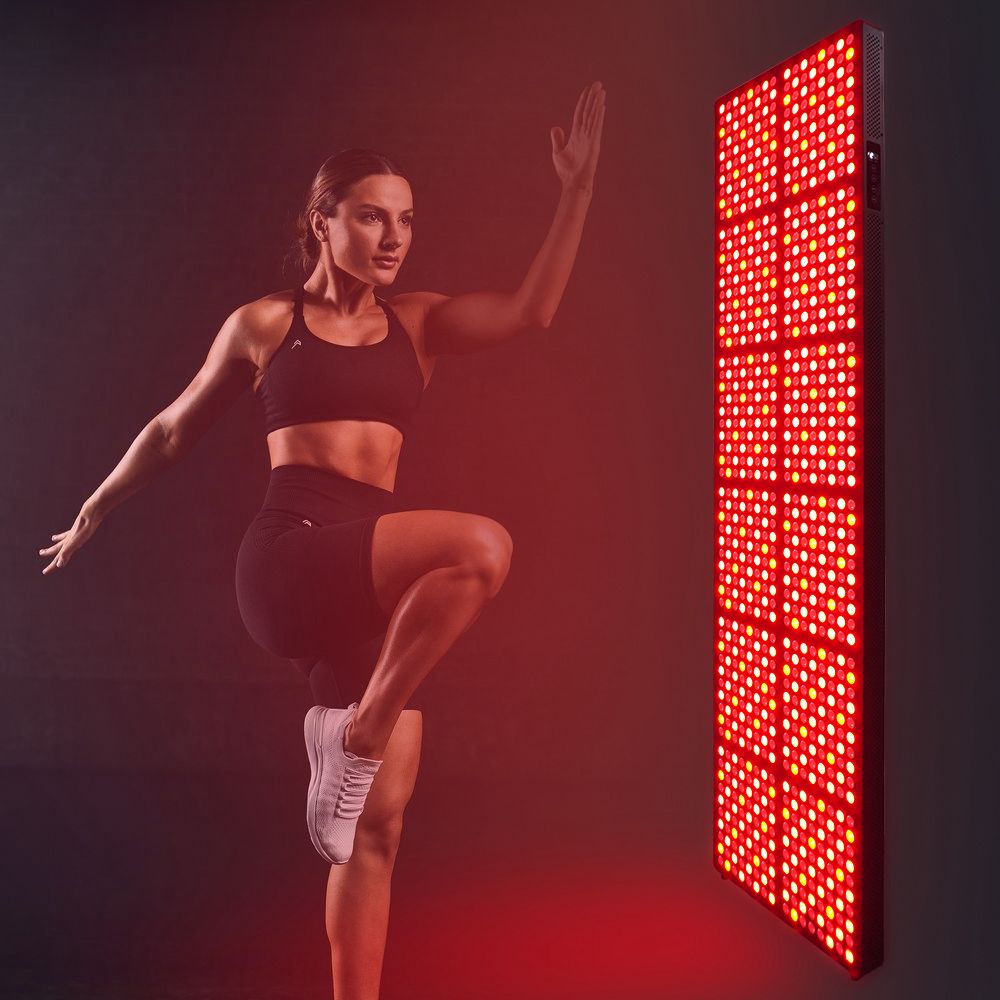 Compact Red Light Therapy Panel 107W for Healing & Recovery and Skin rejuvination