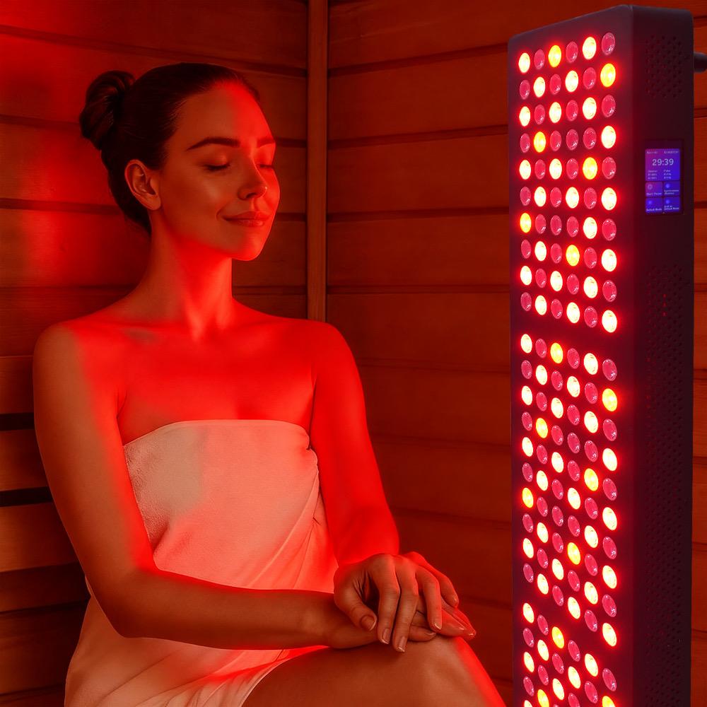 Compact Red Light Therapy Panel 107W for Healing & Recovery and Skin rejuvination