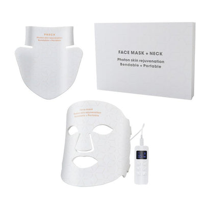 LED Light Face & Neck Mask for Skin Rejuvenation and Anti-Aging