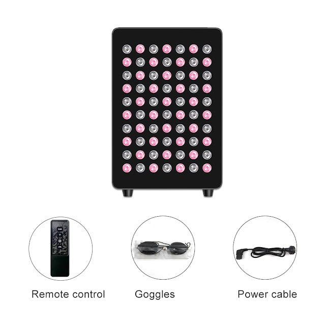 Compact Red Light Therapy Panel 107W for Healing & Recovery