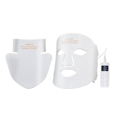 LED Light Face & Neck Mask for Skin Rejuvenation and Anti-Aging