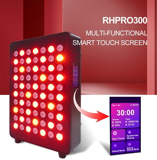 Compact Red Light Therapy Panel 107W for Healing & Recovery and Skin rejuvination